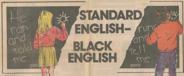 AFRICAN-AMERICAN ENGLISH: AN INTRODUCTION FOR ESL INSTRUCTORS