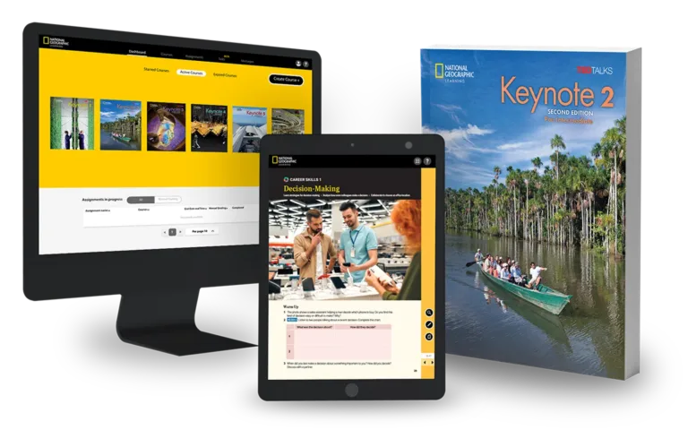 RICHARD MCDORMAN RECOGNIZED BY NATIONAL GEOGRAPHIC LEARNING FOR REVIEWING KEYNOTE (SECOND EDITION)